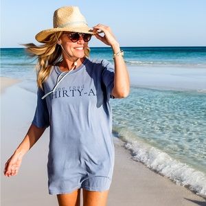 30A Comfort Colors Tee - Blue